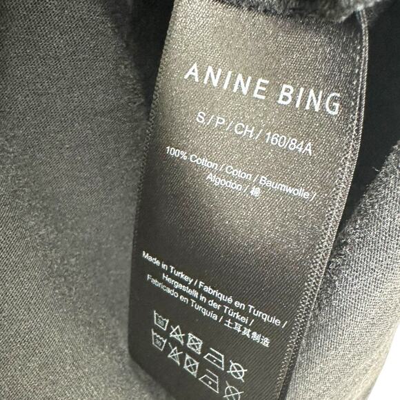 Anine Bing New York Graphic T-Shirt Black Size Small - Picture 4 of 7